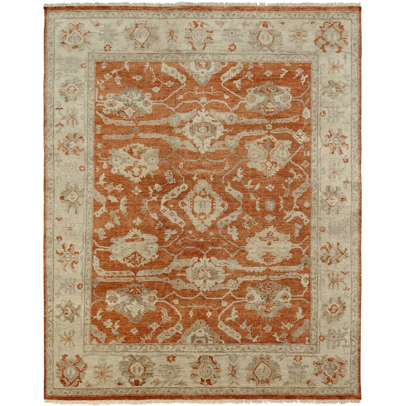 Traditional Multi-Colored Hand-Knotted Wool Area Rug - 12' x 18' - Multi-Colored