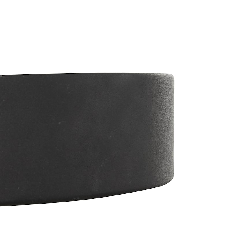 Metal Scented Textured 59oz 5 Wick Decorative Candle with White Wax - Cream, Black or Beige - Roche River Decor