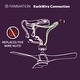 preview thumbnail 15 of 17, Fanimation Klear 56 inch Indoor/Outdoor Smart Ceiling Fan with LED CCT Select Light Kit and Remote - Brushed Satin Brass & White