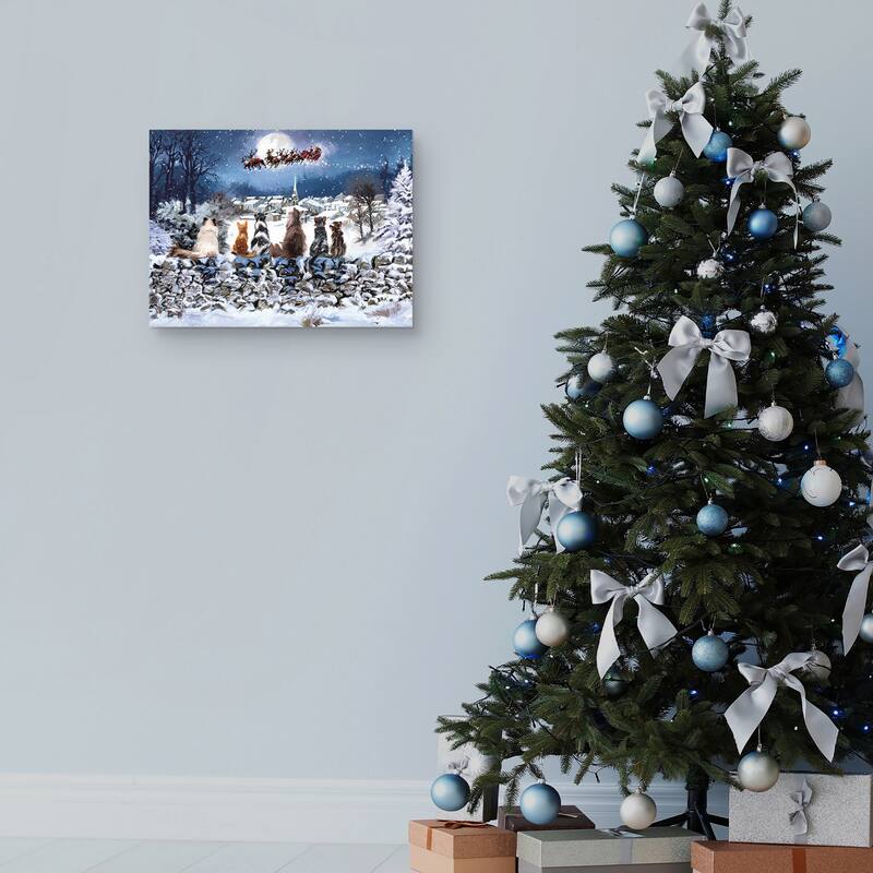 Christmas Cats by The Macneil Studio Canvas Art Print