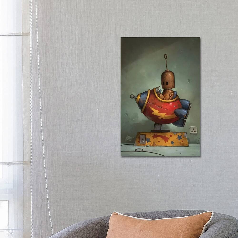 iCanvas "To Boldly Go" by Matt Dixon Canvas Print