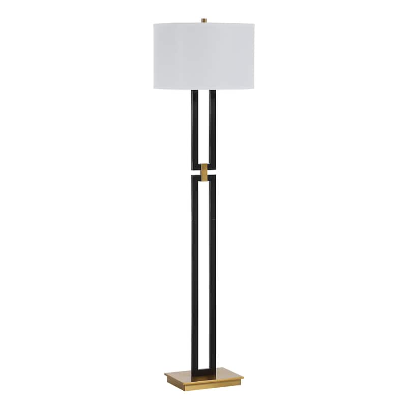 Everren Theo 64.5" Height Floor Lamps, Matte Black - Matte Black