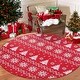 preview thumbnail 18 of 22, Garvee Christmas Area Rug Snowflake and Xmas Tree Pattern Rug