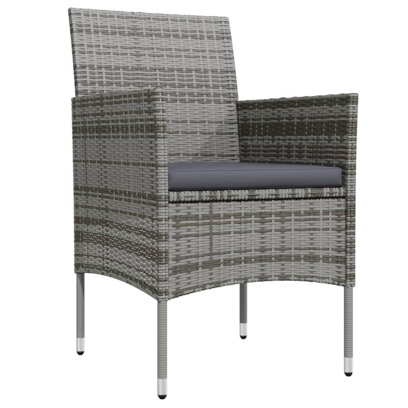 vidaXL Patio Dining Set Outdoor Dining Set Table and Chair Set for Garden