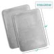 preview thumbnail 69 of 153, Empyrean Ultra Soft Plush Bathroom Rug - Non-Slip, Velvet, Memory Foam Bath Mat - Set of 2