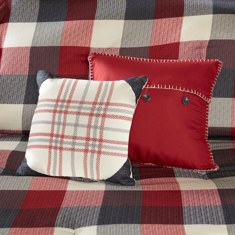 Madison Park Pioneer 7-piece Herringbone Comforter Set