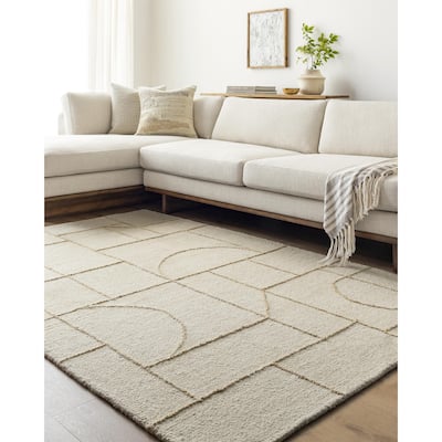Jaycie Morrocan Abstract Area Rug