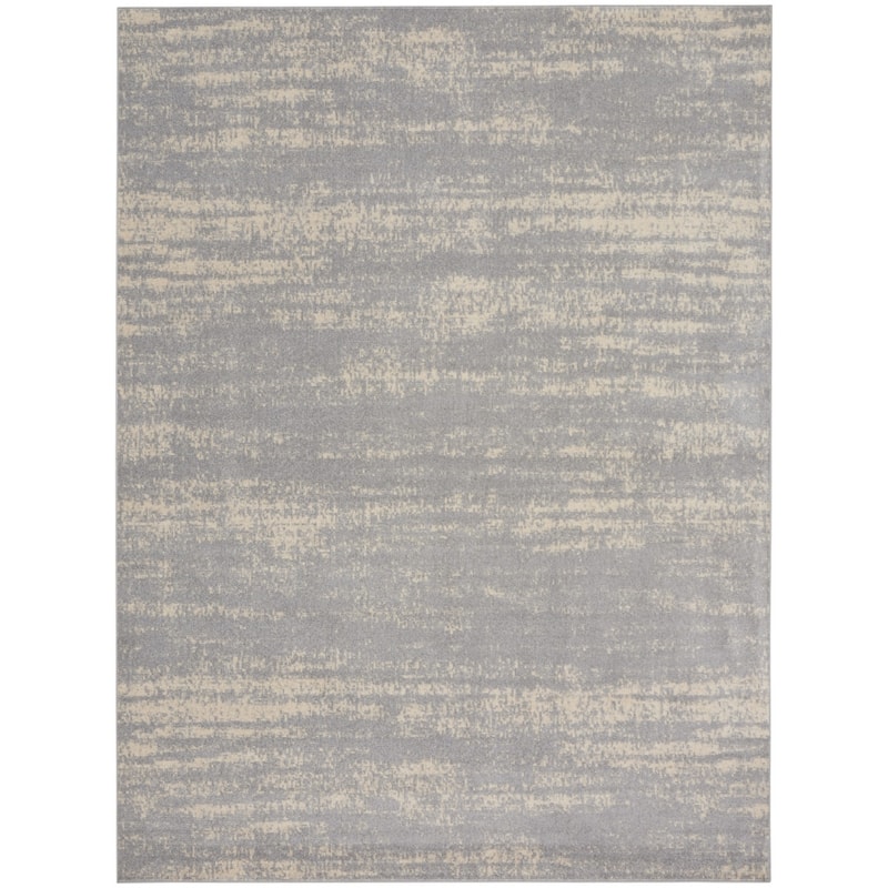 HomeRoots Abstract Contemporary Rectangle Outdoor Rug - 8' X 10'