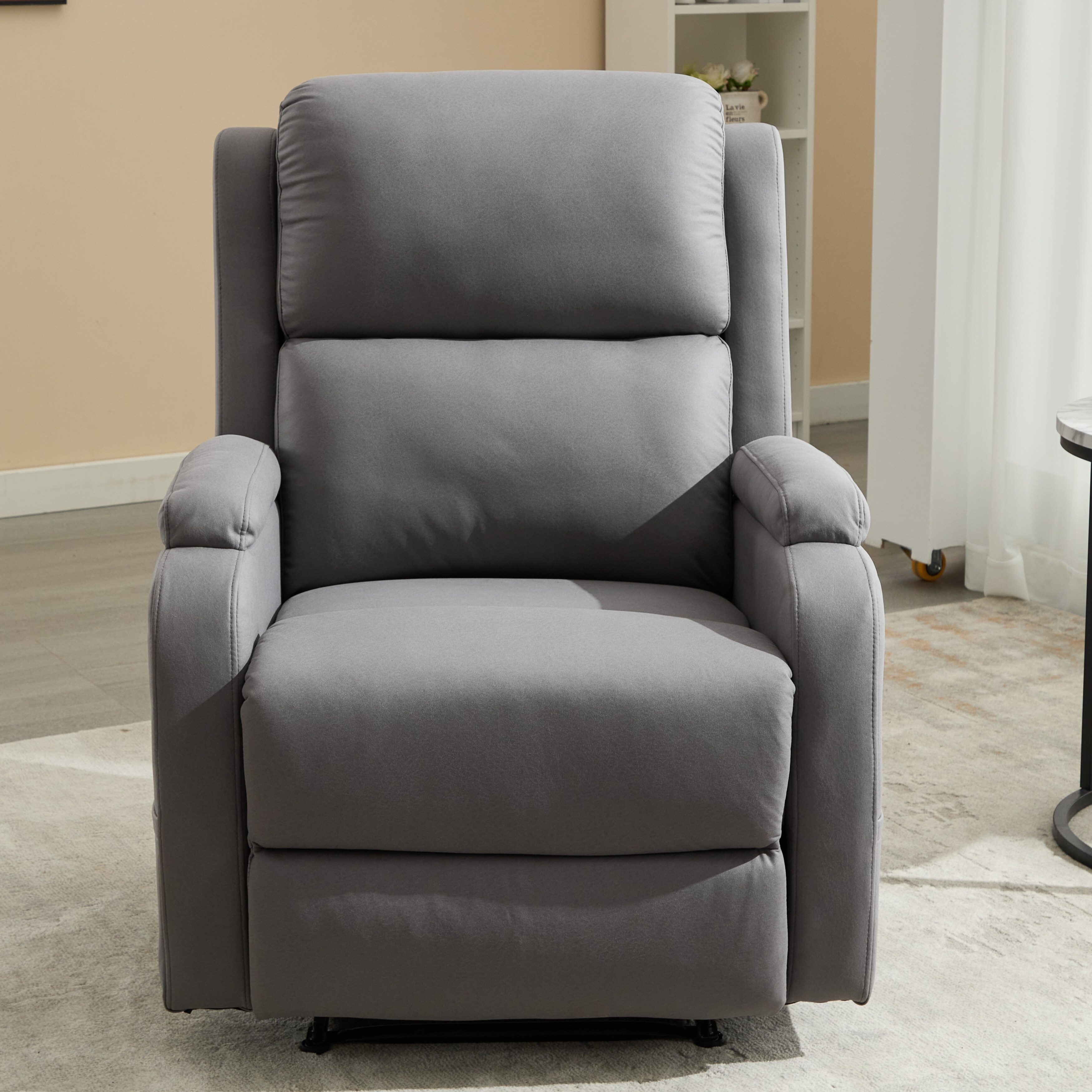 Manual Recliner Sofa Chair,Home Theater Seating Modern Recliner