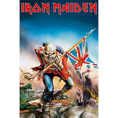 Iron Maiden The Trooper Art Poster - 24 x 36 Inch