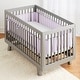 preview thumbnail 2 of 4, BreathableBaby Breathable Mesh Liner for Cribs, 4-Sides, Classic 3mm