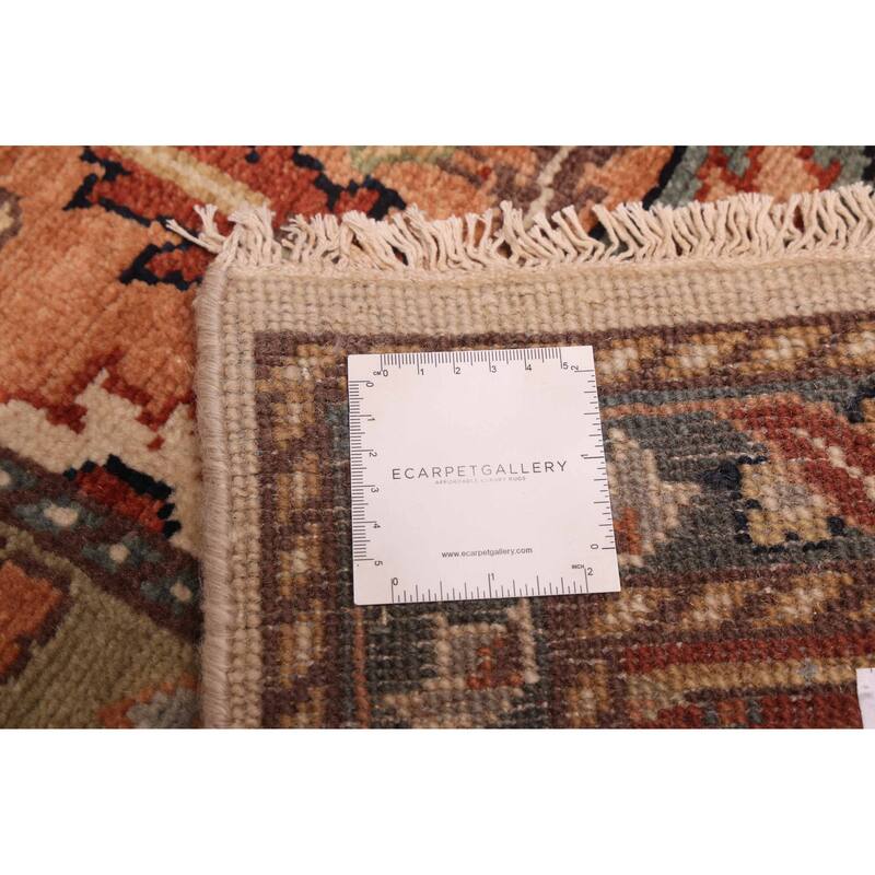 ECARPETGALLERY Hand-knotted Jules Sultane Ivory Wool Rug - 8'11 x 11'10