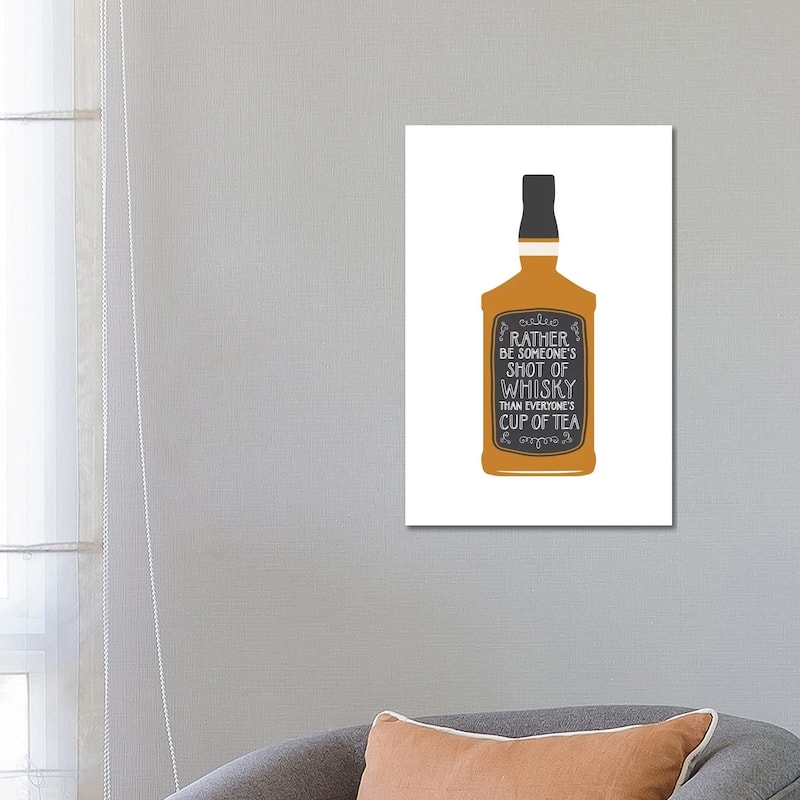 iCanvas "Whisky Shot" by The Native State Canvas Print - 26x18x1.5