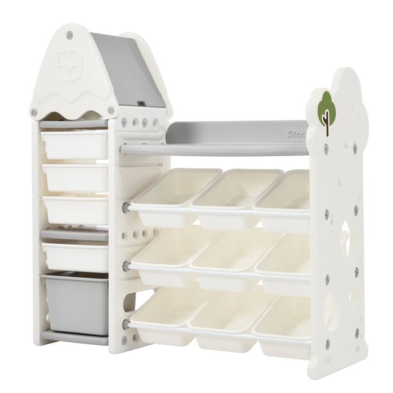 Multi functional Nursery Organizer with 14 Bins