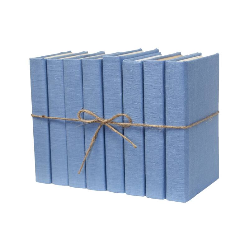 Books Blue Decorative Accessories: Sky Linen ColorPak