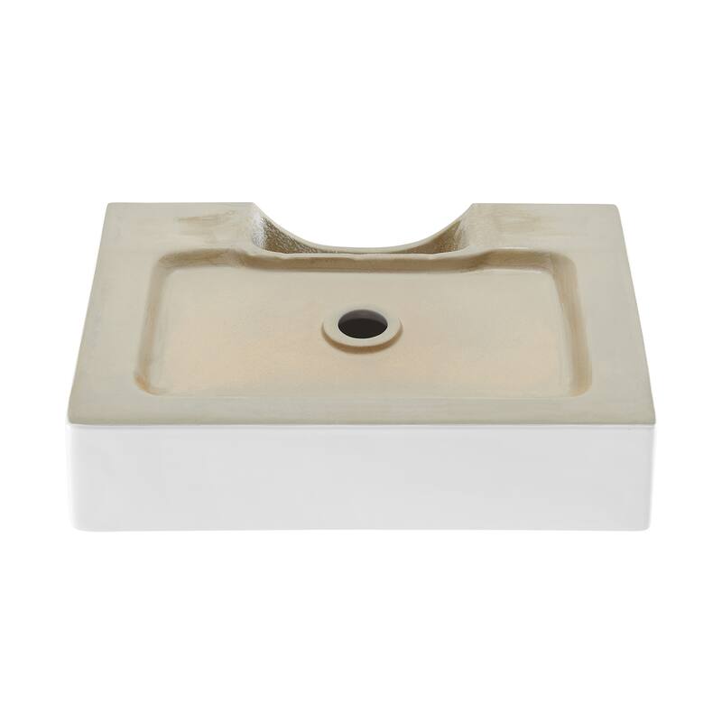 Swiss Madison SM-VS203 Claire 20" Rectangle Ceramic Vessel Sink