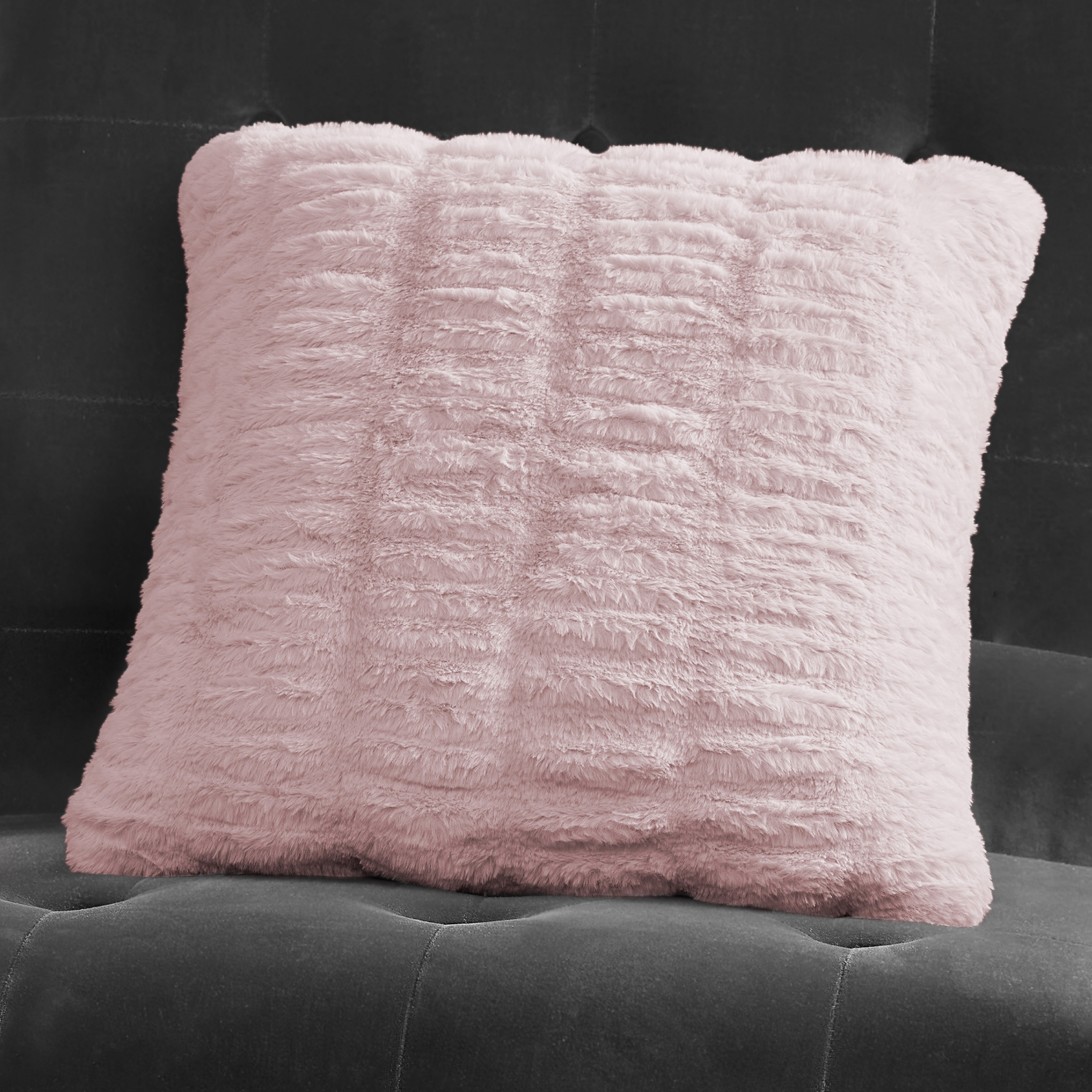 Laura hill faux fur pillow outlet