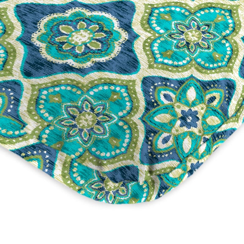 22" x 45" Outdoor Chair Cushion with Ties and Loop - 45'' L x 22'' W x 5'' H