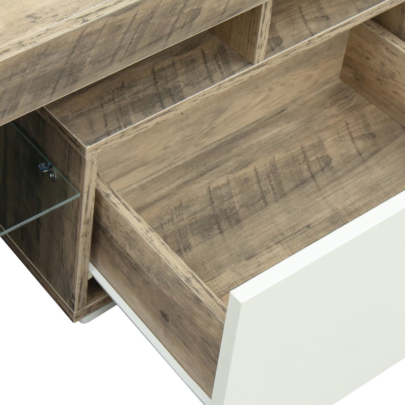 60-Inch Modern TV Stand with RGB light