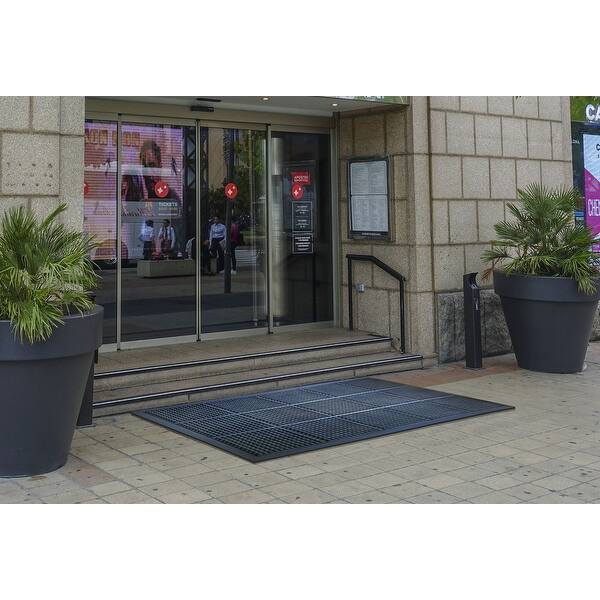 Shop Glossy Bubbles Top Anti Fatigue 100 Rubber Cushion Mat 24 X36 Overstock 18114280