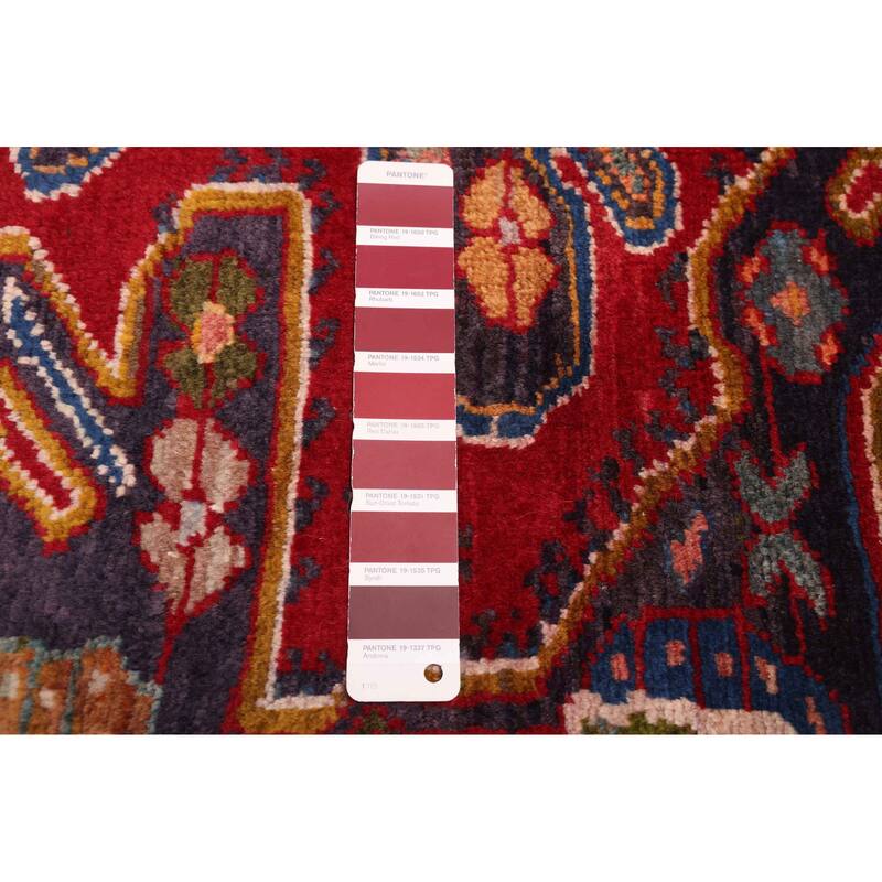 ECARPETGALLERY Hand-knotted Andelz Red Wool Rug - 3'5 x 6'0