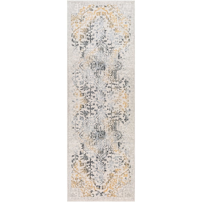 Livabliss Traditional Aisha Medallion Area Rug