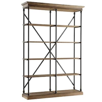 Barnstone Cornice Double Shelving Bookcase by iNSPIRE Q Artisan