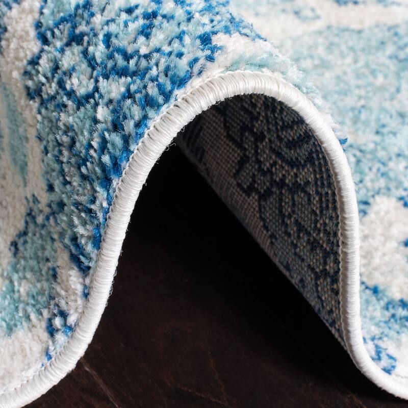 SAFAVIEH Madison Belle Boho Glam Paisley Pattern Area Rug