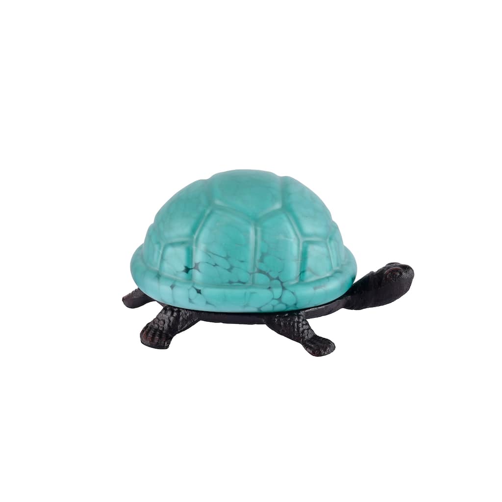 Turquoise Turtle Tiffany Desk Lamp