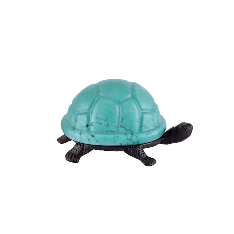 Turquoise Turtle Tiffany Desk Lamp