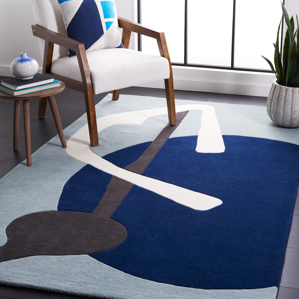 SAFAVIEH Handmade Fifth Avenue Ismahan Modern Abstract New Zealand