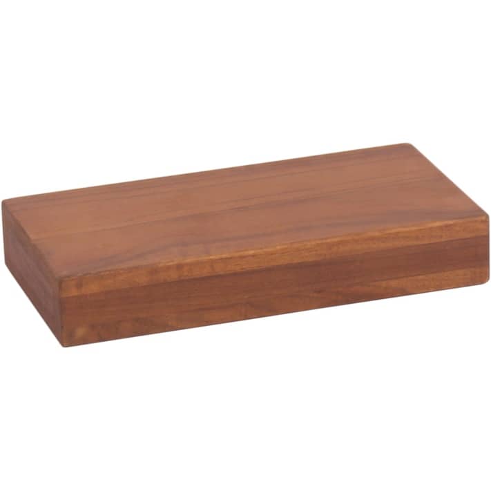 Aru OptiAREA Floating Teak Wall Shelf - Teak Oil - 12" Wide