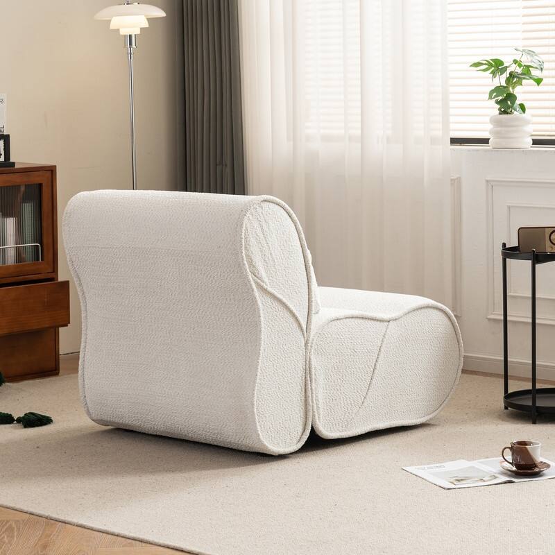 Modern Design Comfortable Single Sofa Chair with Waist Pack Padding