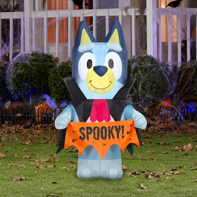 Airblown-Bluey in Vampire Costume-Bluey