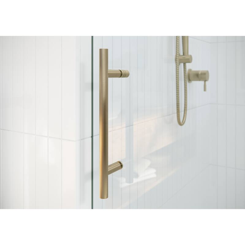 Glass Warehouse 44 in. - 48 in. x 78 in. Frameless Sliding Shower Door
