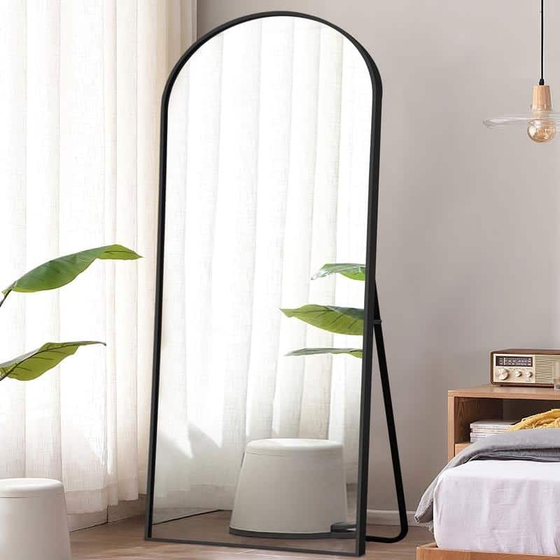 Full Length Free Standing Body Mirror Metal Framed Wall Mirror Large Floor Mirror