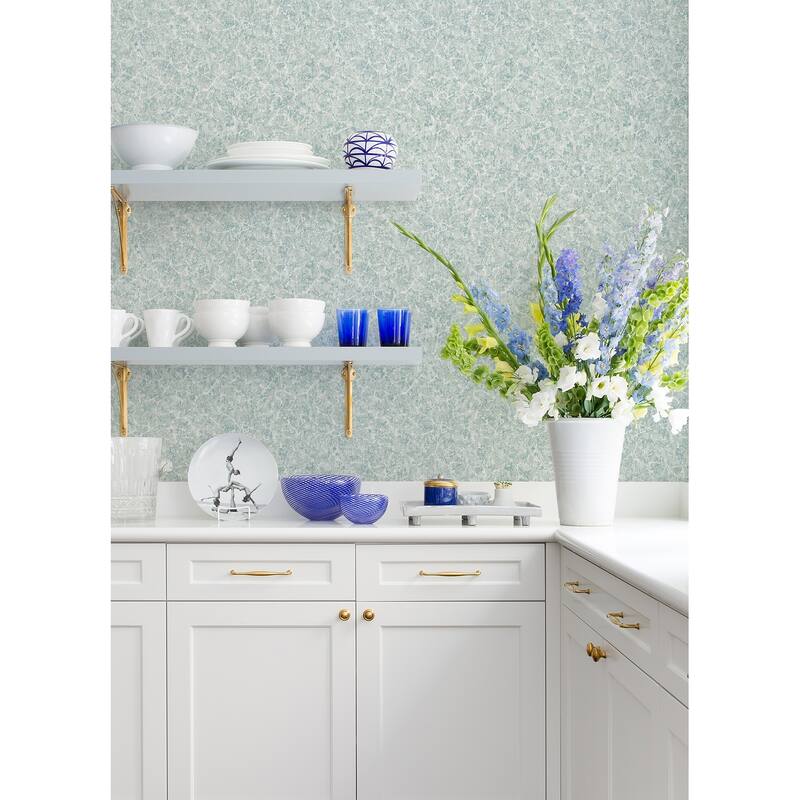 Advantage Hepworth Blue Texture Wallpaper