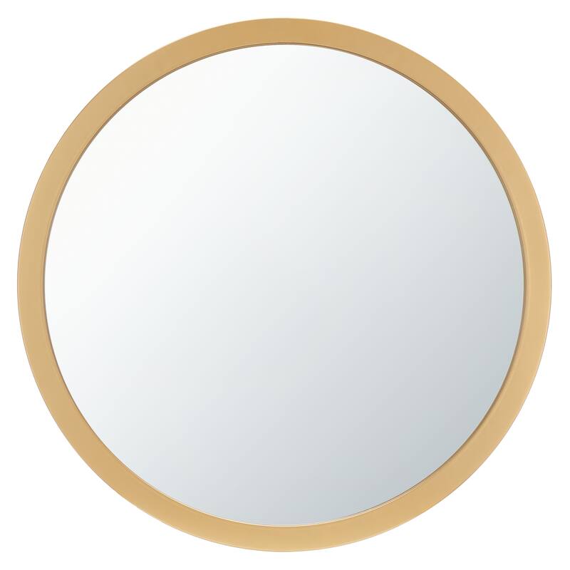 SAFAVIEH Mikaela 24-inch Round Mirror - Gold - 1Wx24Dx24H