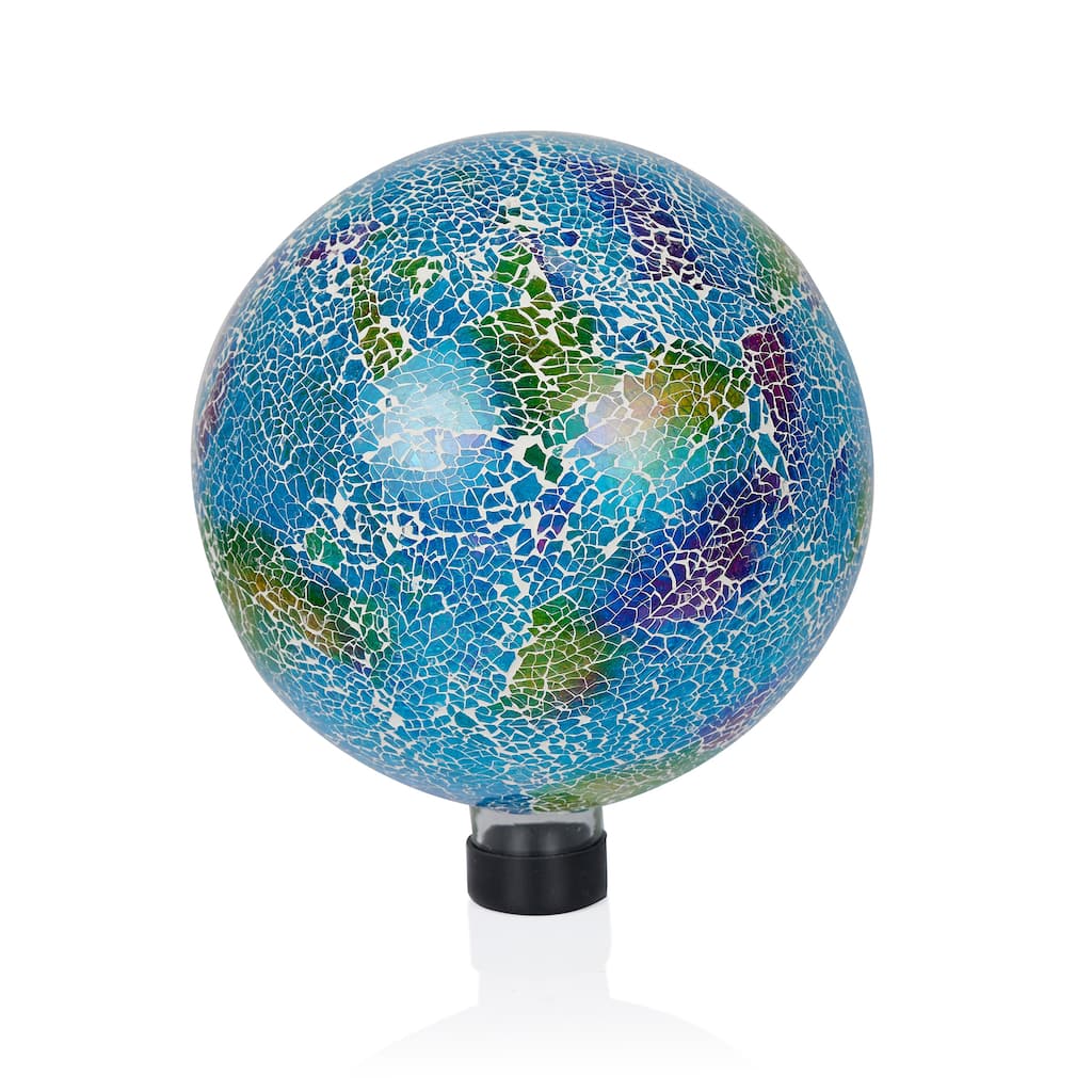 Mosaic Glass Gazing Globe