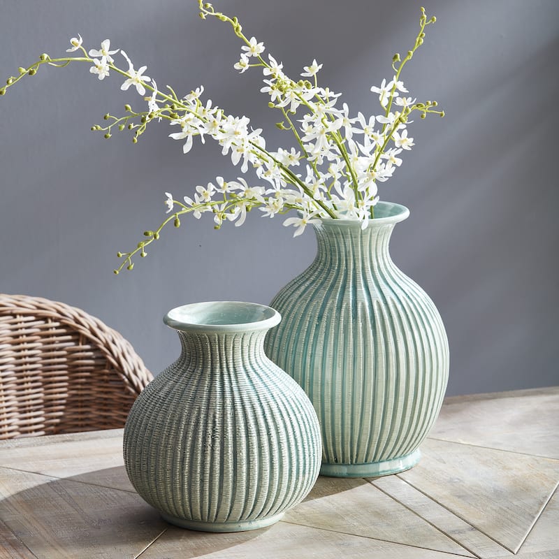 Graffio Vase - Celadon