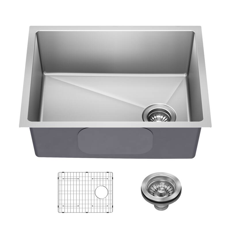 KRAUS Fairlane Undermount 18 Gauge Stainless Steel Kitchen Sink