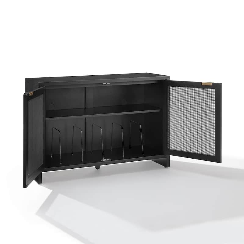 Crosley Kenji Record Storage Media Console