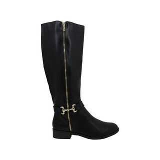 Thalia Sodi Women'sTully Faux Leather Strappy Ankle Boots Black Size 8 M