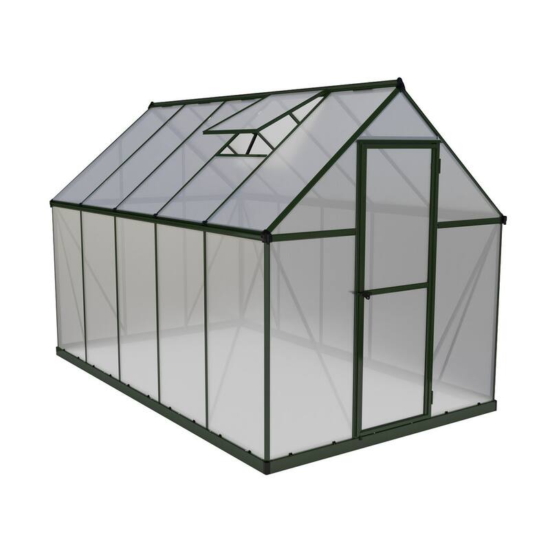 Palram - Canopia Outdoor Mythos 6' x 10' Greenhouse - Green