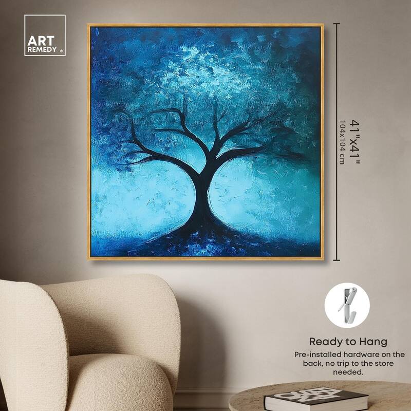 Tree of Opposites III Canvas by Art Remedy