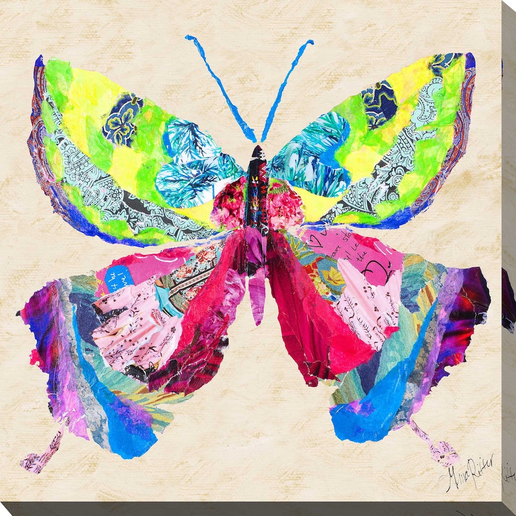 "Brilliant Butterfly I" Print on Canvas