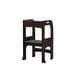 preview thumbnail 62 of 61, Kids Wooden Kitchen Step Stool with Safety Rails and Anti-Slip Mat, Kids Countertop Step Stools for Kids