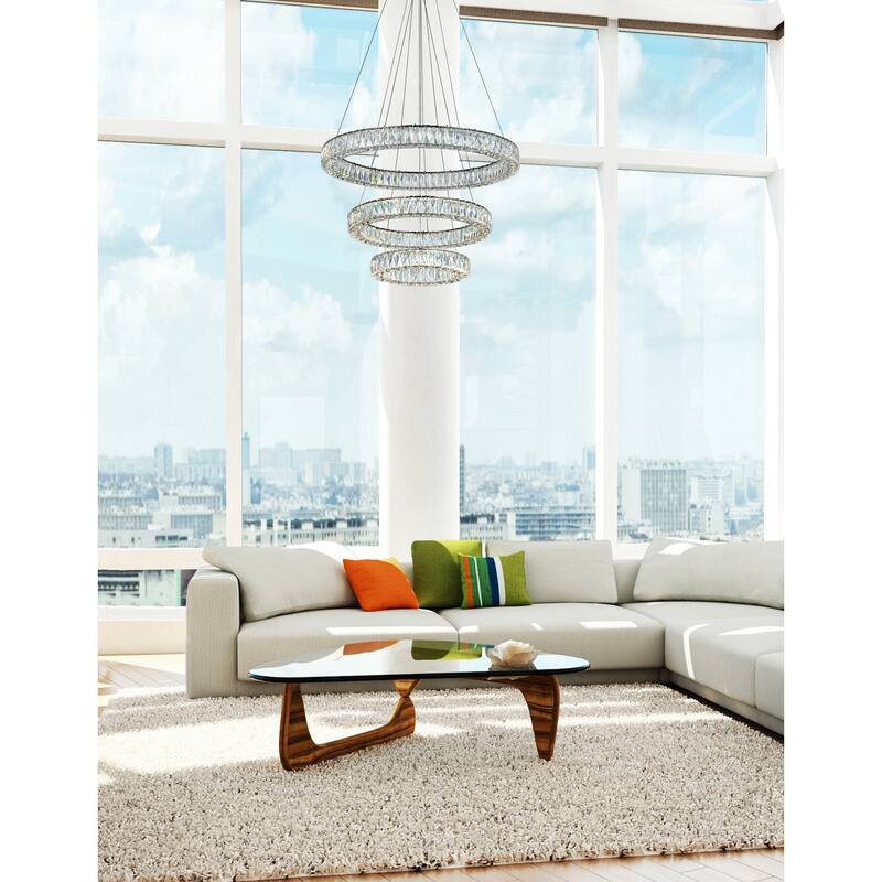 Madeline LED Chandelier With Chrome Finish