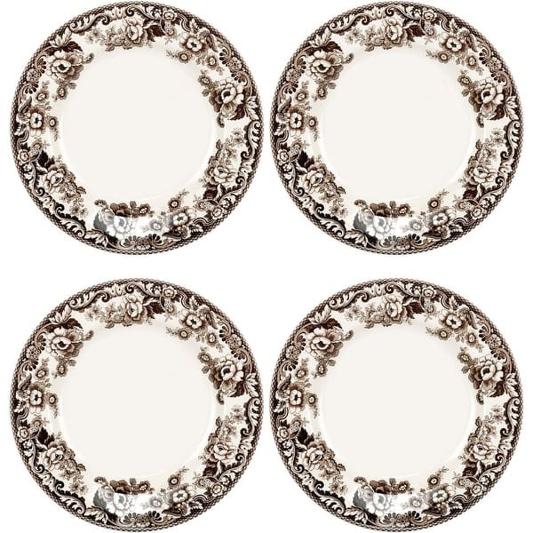 Spode Delamere Plate Set of 4 - 10.5 inches