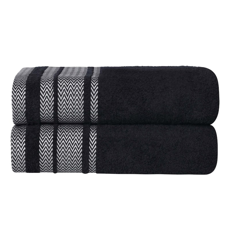 Superior Hays Cotton Soft Medium Weight Bath Sheet Set of 2